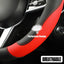 Funda volante microfibra transpirable antiderrap negro rojo