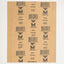 Pack 50 hojas papel granate 9x11 grano 60d