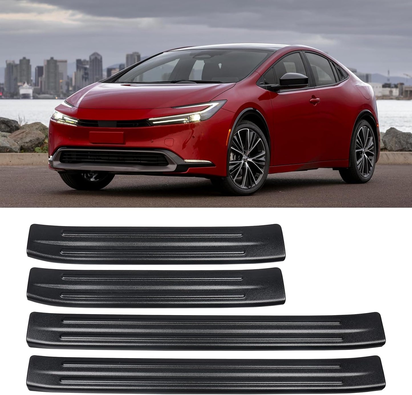 Protector umbral puerta ABS comp Toyota Prius LE/XLE/Limited