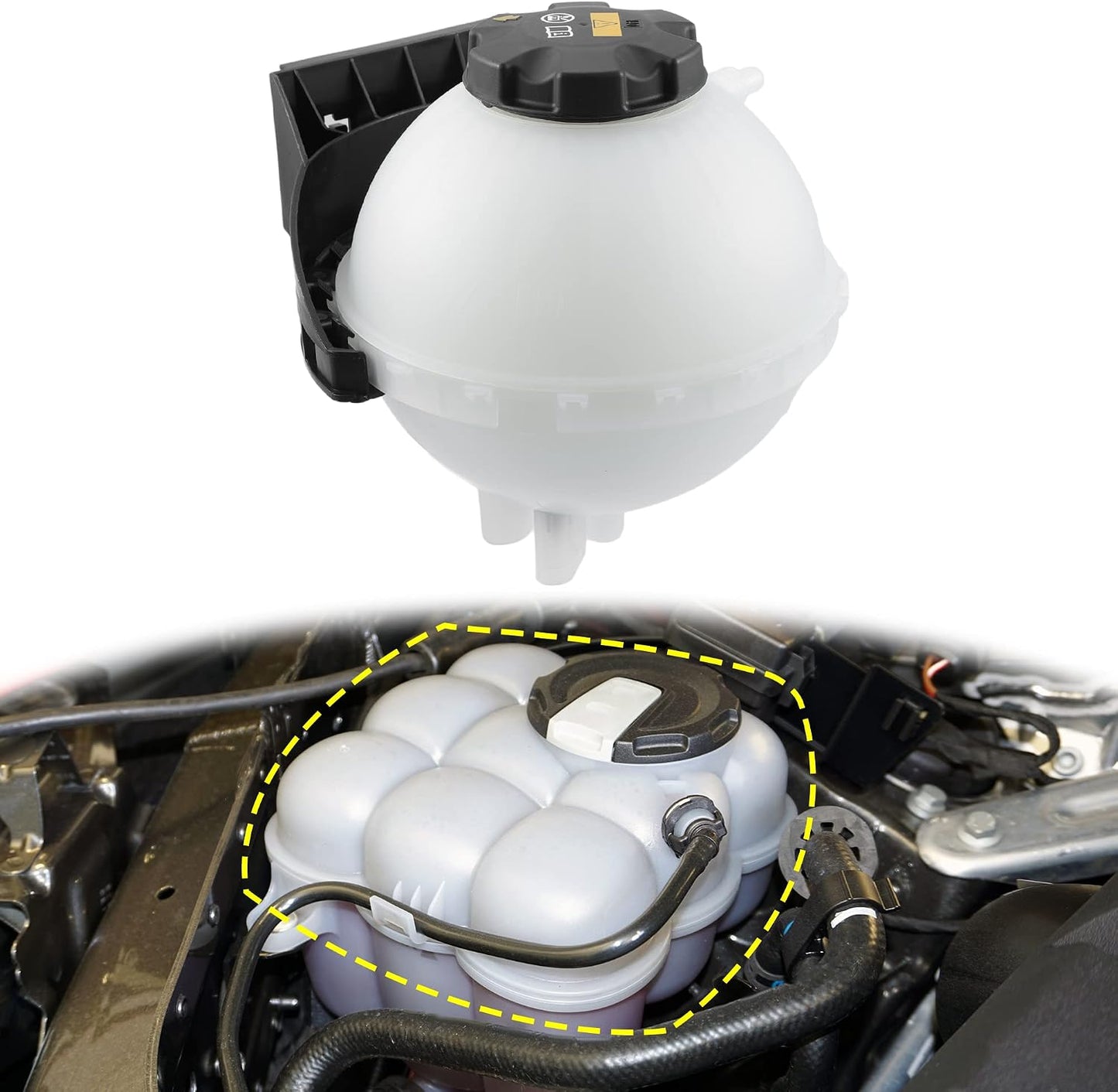 Tanque refrigerante BMW Serie 1 F20 F21 con sensor