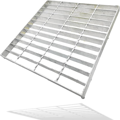 Rejilla drenaje acero galvanizado 18x18pulg al aire libre