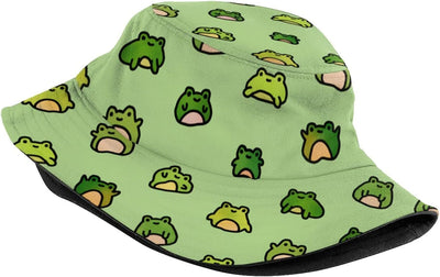 Sombrero pescador rana ala ancha plegable verano