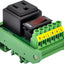 Módulo alimentación DIN AC 120V con interruptor térmico