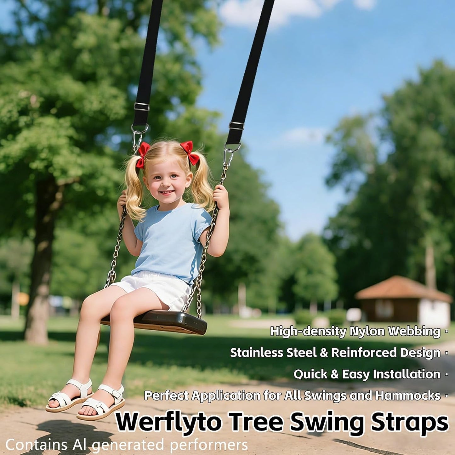 Correas colgantes para árbol ajustables 6ft 2000lb