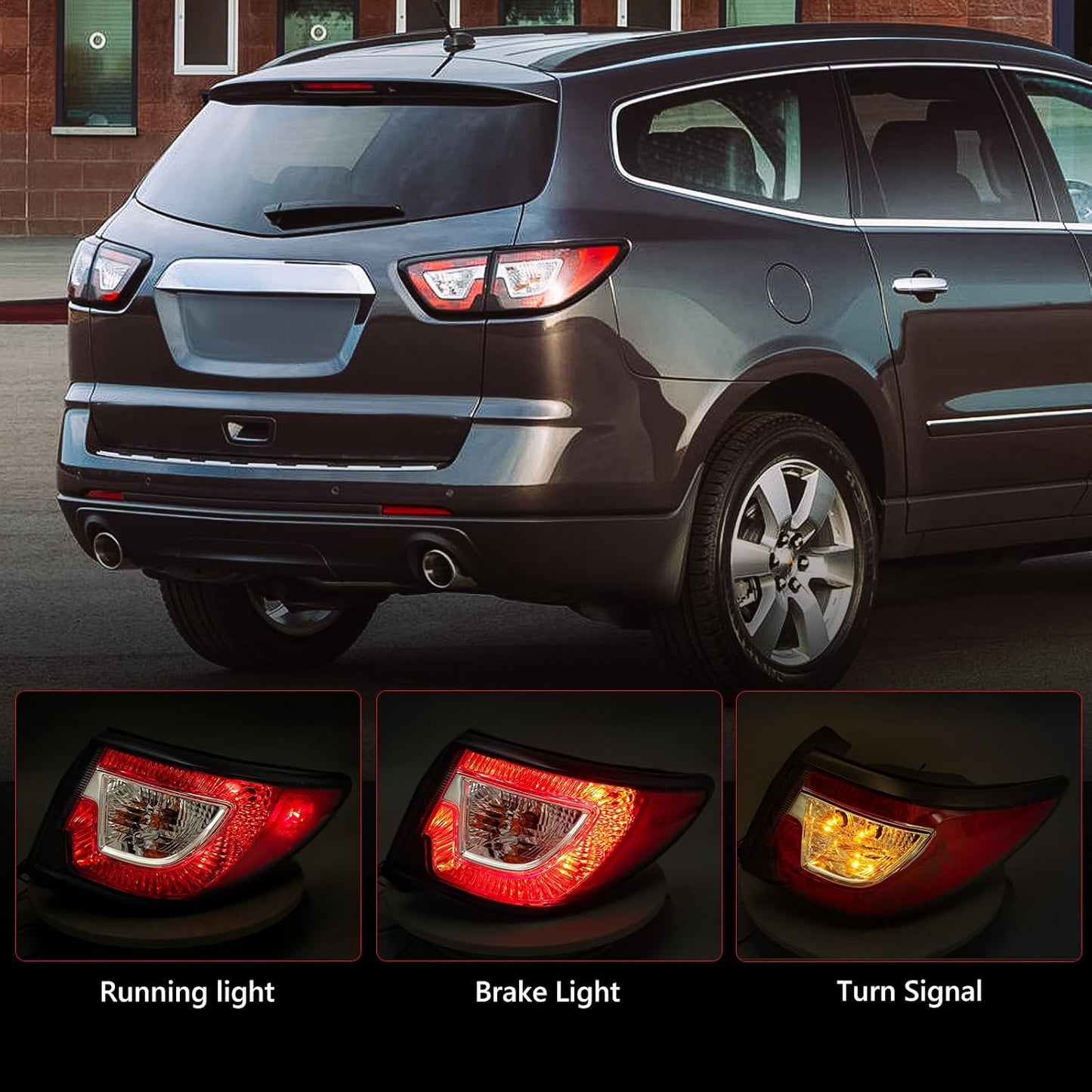 Luz trasera derecha comp Chevy Traverse 13-17