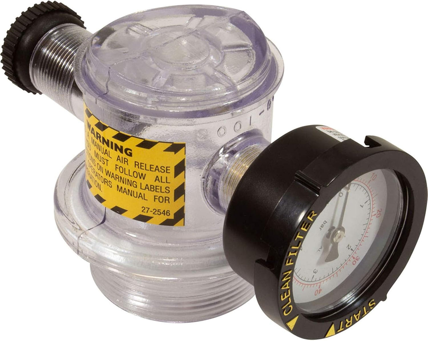 Montaje alivio aire Pentair TR100C/TR140C Triton C-3