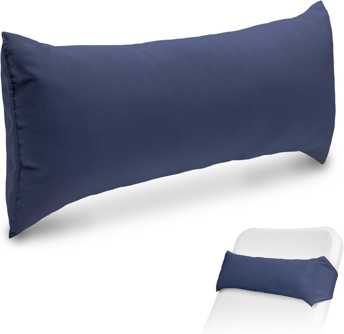 Almohadas impermeables para reposacabezas tumbona piscina