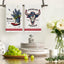 Juego de 2 toallas de cocina cowboy bluebonnets cow texas 18 x 26