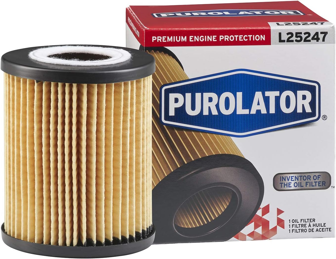 Filtro aceite motor cartucho proteccion L25247