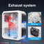 Caja eléctrica exterior con termostato y ventilador IP65