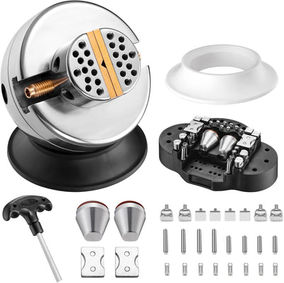 Vise bola 4 pulg grabado joyería 36 pzas