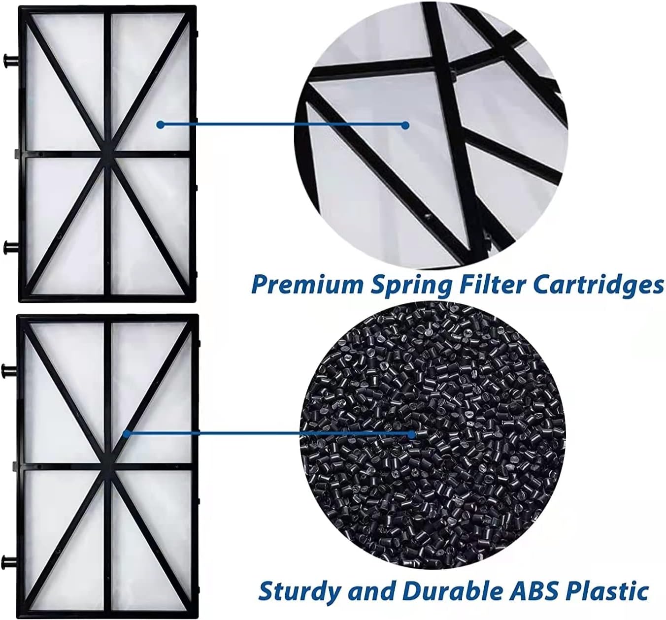 Cartuchos filtro resorte comp Dolphin M500 M200