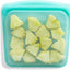 Bolsa silicona para sándwiches color aqua reutiliz.