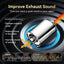 Resonador ultra silencioso 3pulg acero inox 304