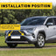 Tapa cubierta gancho remolque Toyota RAV4 19-23 LE