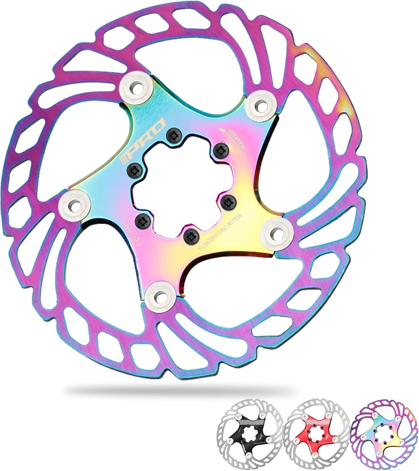 Rotores freno disco bicicleta MTB acero inox 140-203mm