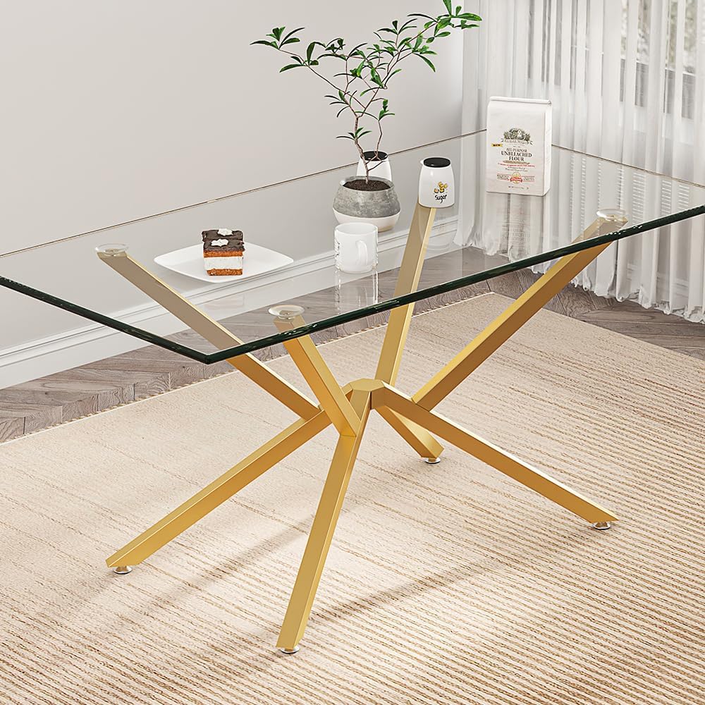 Base mesa metal 30pulg patas resistentes vidrio madera