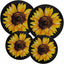 Cubiertas quemadores estufa eléctrica d8/10pulg amarillo/negro