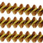 Juego rifle cepillo 13 pzas bronce limpieza armas