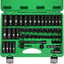 Set 50 Pzas Llaves Impacto 3/8 SAE y Métricas