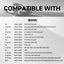 Bocina ruidosa comp BMW 12V doble tono impermeable