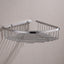 Cesta ducha acero inox 304 níquel cepillado