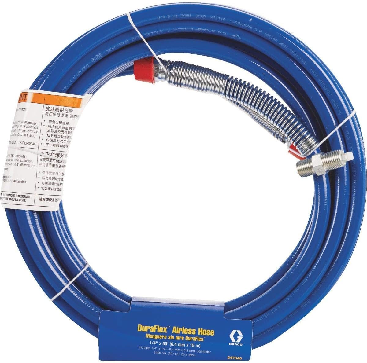 Manguera sin aire 1/4pulg 50ft