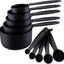 Set 10 Tazas y Cucharas Medidoras Plástico Sin BPA