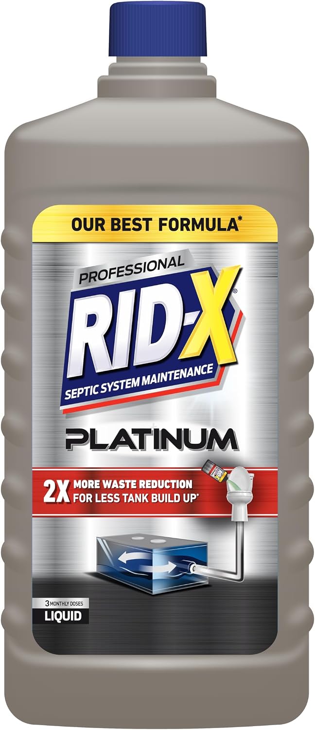 Liquido mantenimiento sistema septico platinum 24oz
