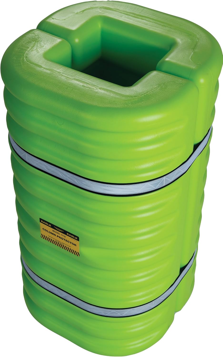 Protector columna plástico cuadrada 6pulg 24x24x42pulg HDPE