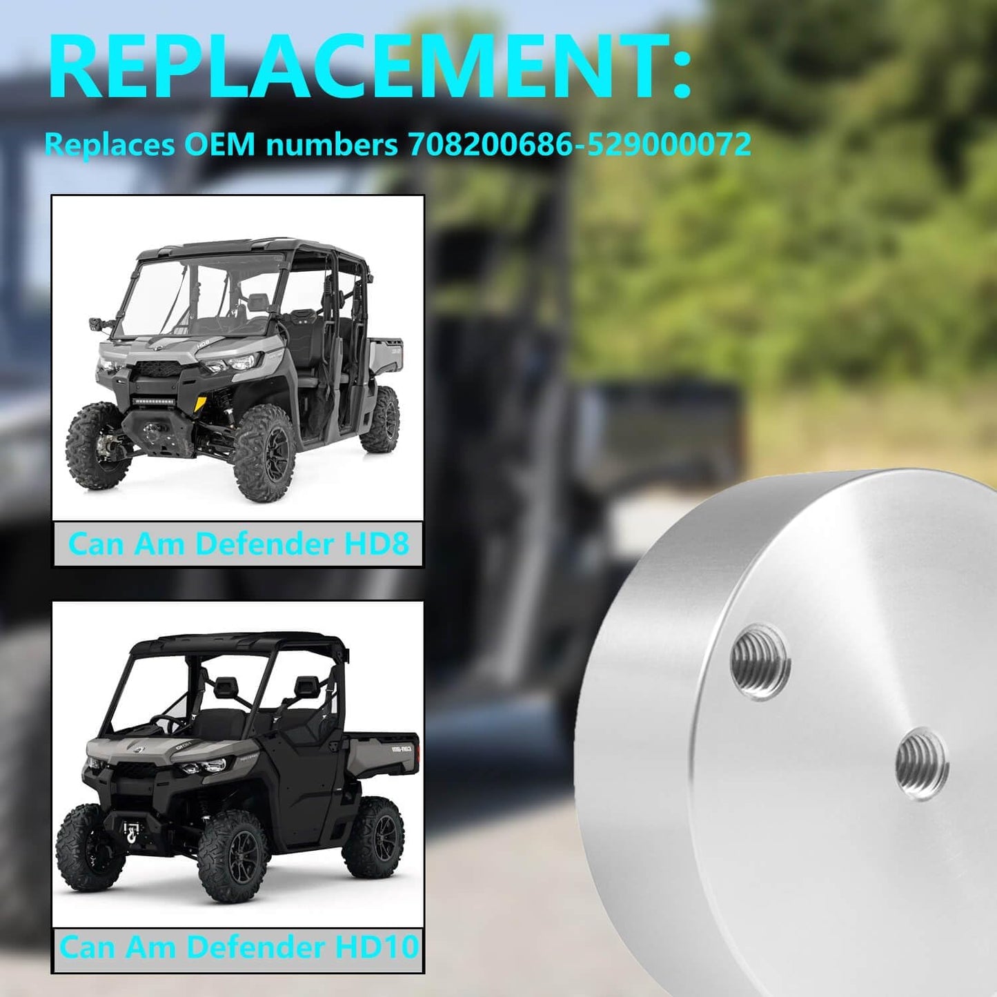 Herramienta embrague correa Can Am Defender HD8