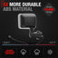 Espejo pasajero Jeep Wrangler 07-13 negro texturizado