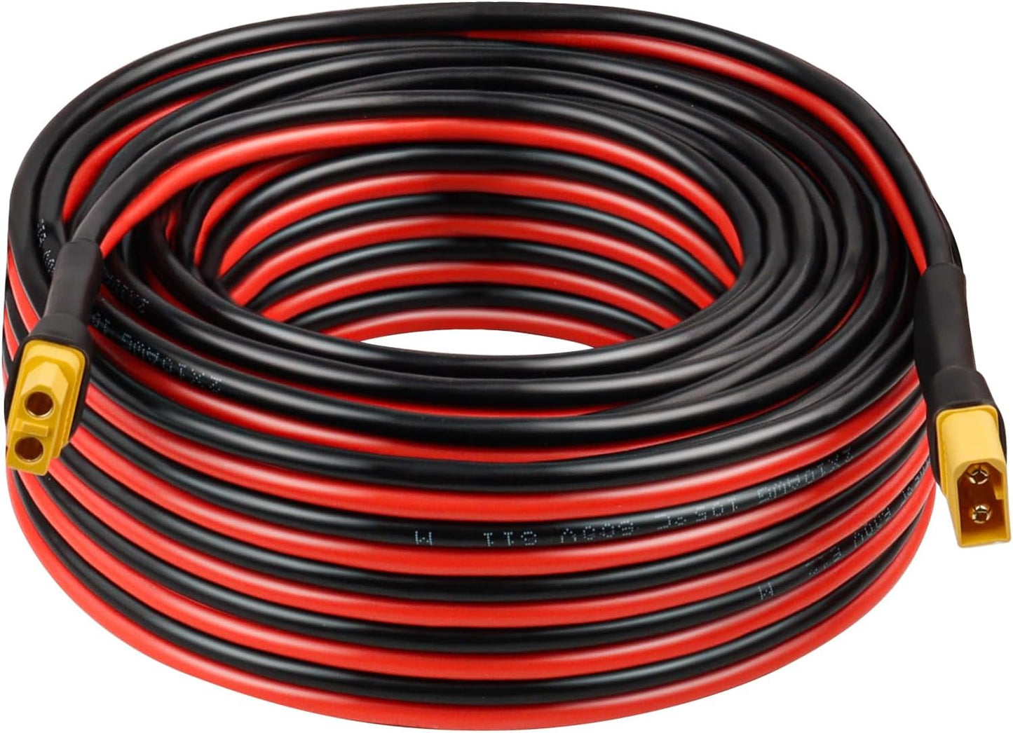Cable extensión XT60 10 AWG 40pies conector hembra a macho