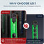 Set 3 rieles magnéticos para zócalos 1/2 36 clips aluminio