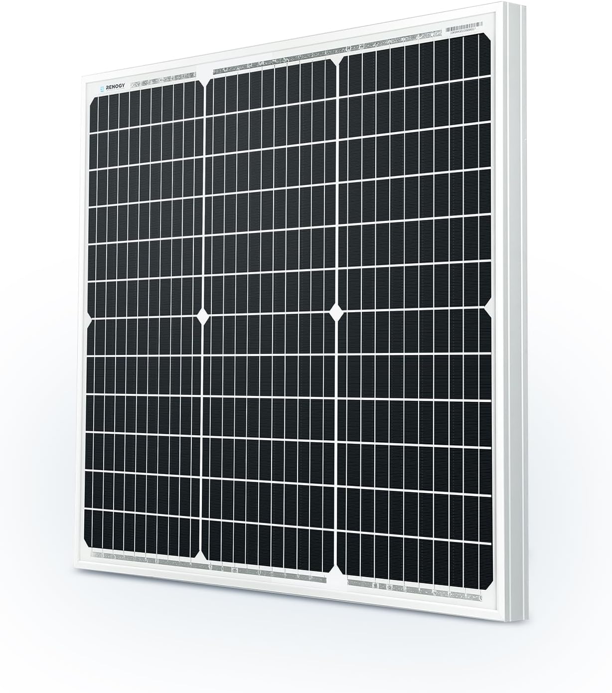 Panel solar 50W 12V monocristalino para techo casa rodante