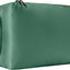 Cubo embalaje doble compartimento tela reciclada verde