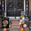 Bandera jardín Halloween 12x18pulg doble cara calavera gótica