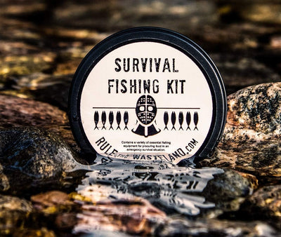 Kit pesca supervivencia lujo