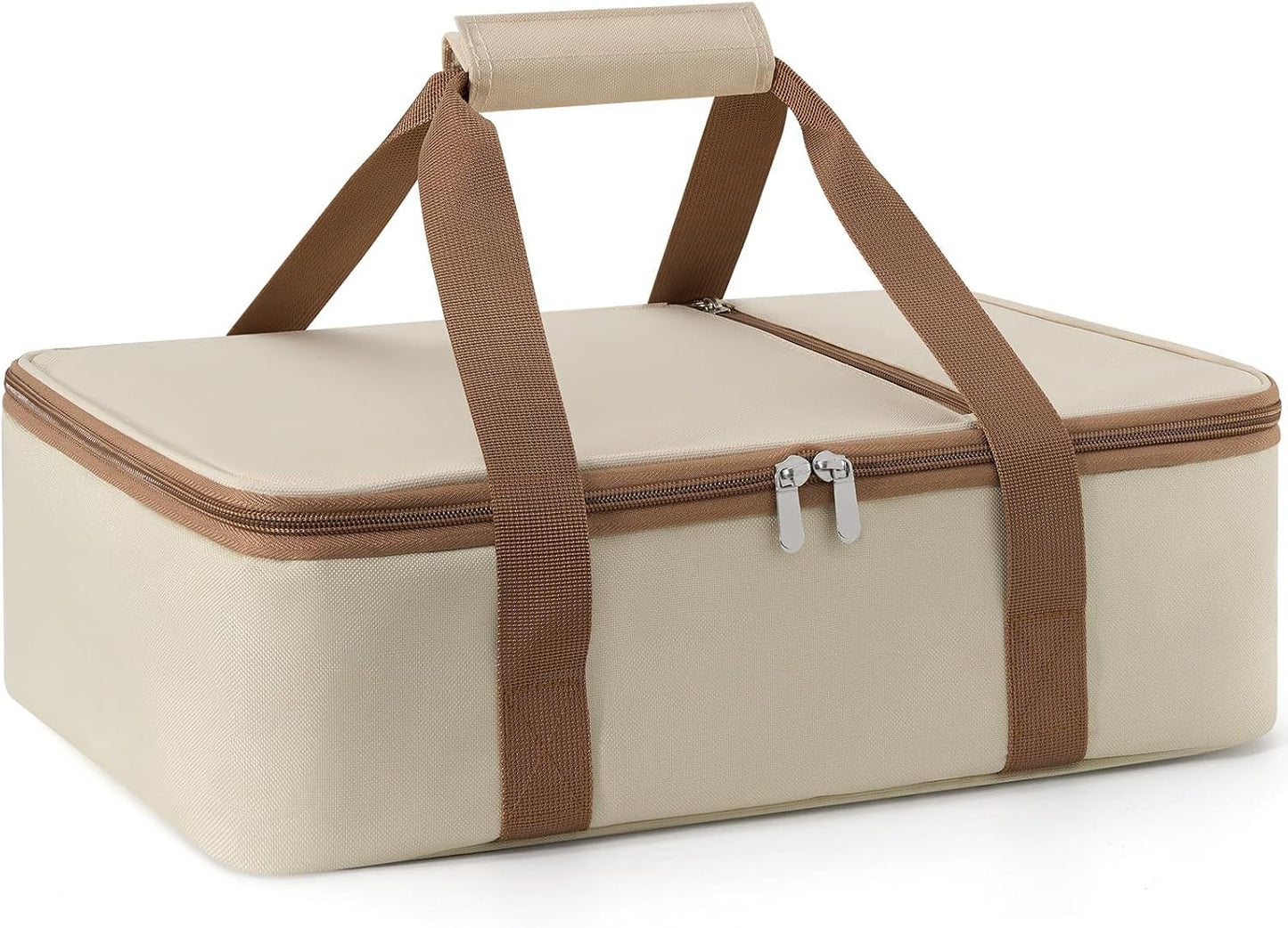Cazuela aislada para hornear 9x13" color beige