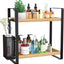 Organiz. baño con cesta y almacenamiento