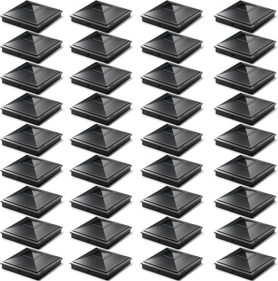 Tapas poste piramidal 6x6 pulg impermeable paquete 36