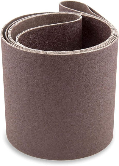 Cinturones lijado 80 grano 6x89pulg carpintería metal pack 2