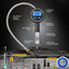 Inflador neumáticos digital con medidor 200 PSI dial 2"