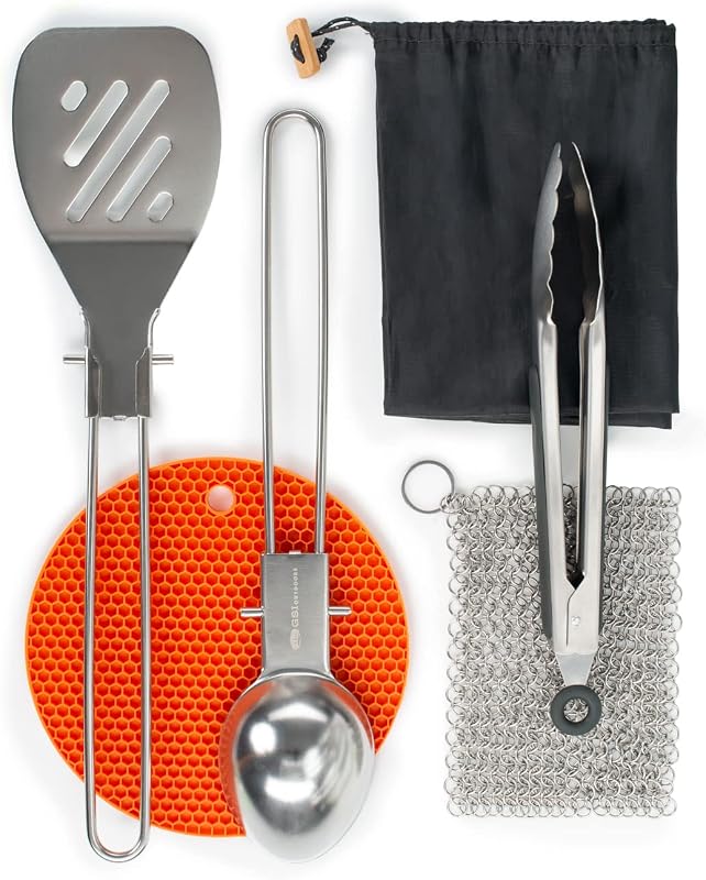 Set herramientas chef Basecamp cocina campamento