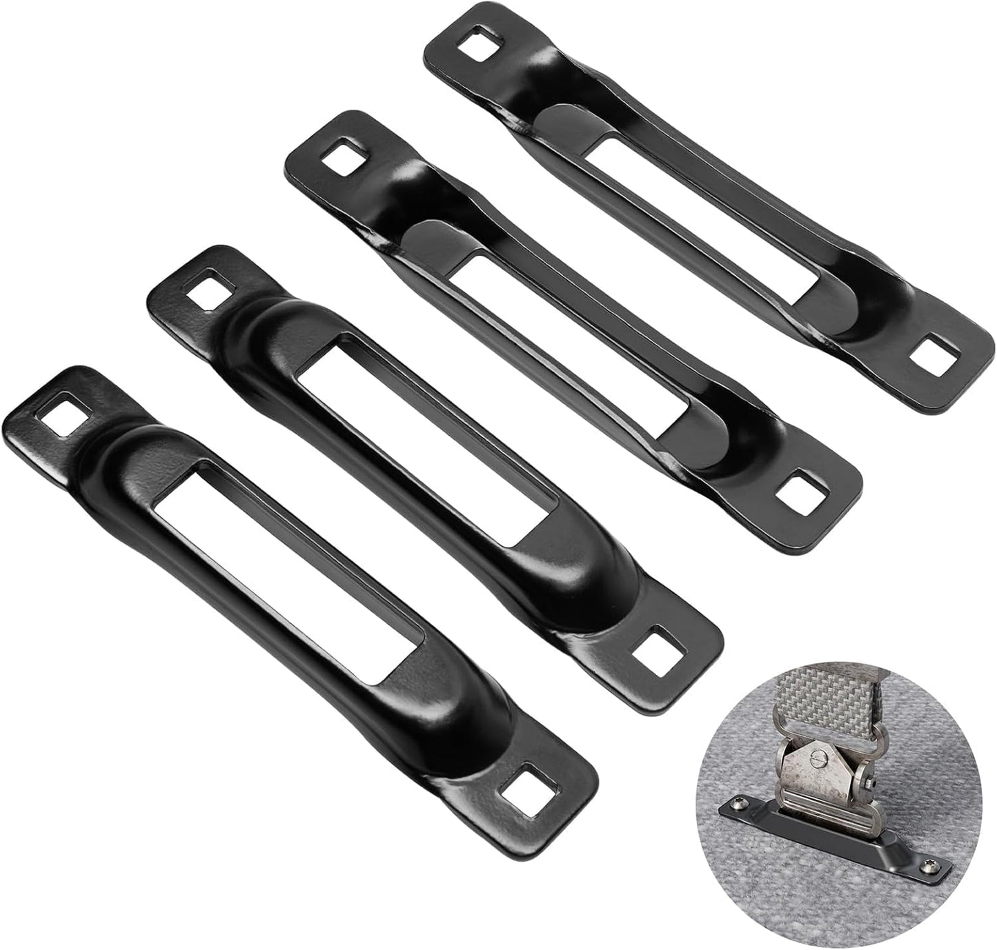 4 Ranuras Anclaje 0.138" Comp Camiones Furgonetas