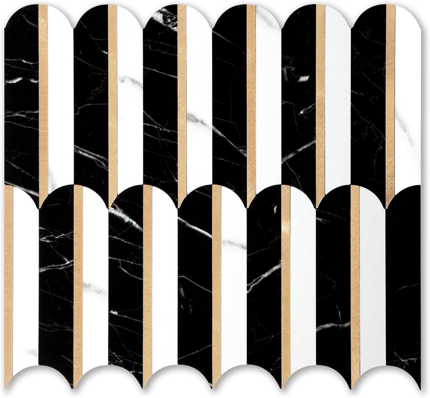 10 Hojas Escamas Pescado para Azulejos PVC Cocina Baño