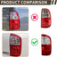 Conjunto luz trasera comp Toyota Tundra 4 puertas doble