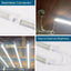 Luz taller LED 3 pies 36W 6500K 5000LM forma V