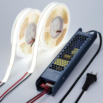 Tira LED COB 24V 6000K blanco frío 25W/M
