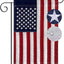 Bandera Estados Unidos 12x18" resistente al viento